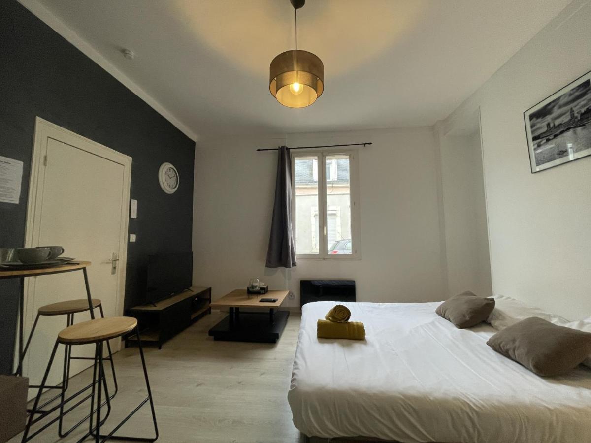 Apartamento Rive Gauche - Riviere Sarthe - 2 Pers - Reve Au Mans Le Mans Exterior foto